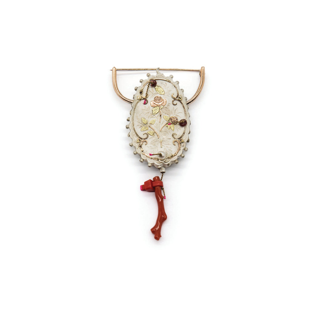 "Ouch" brooch by Eric Loubser